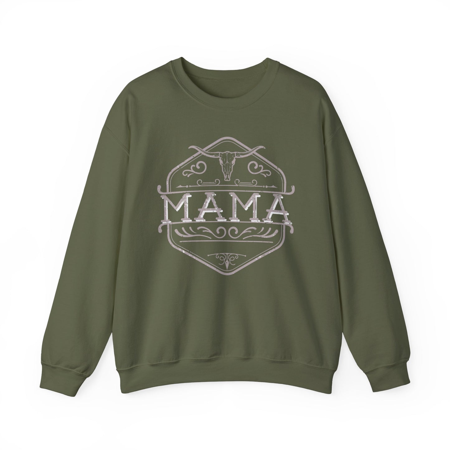 Mama Crewneck Sweatshirt - Cozy & Stylish Mom Gift, Casual Wear for Moms, Perfect for Mother's Day, Birthday, Everyday