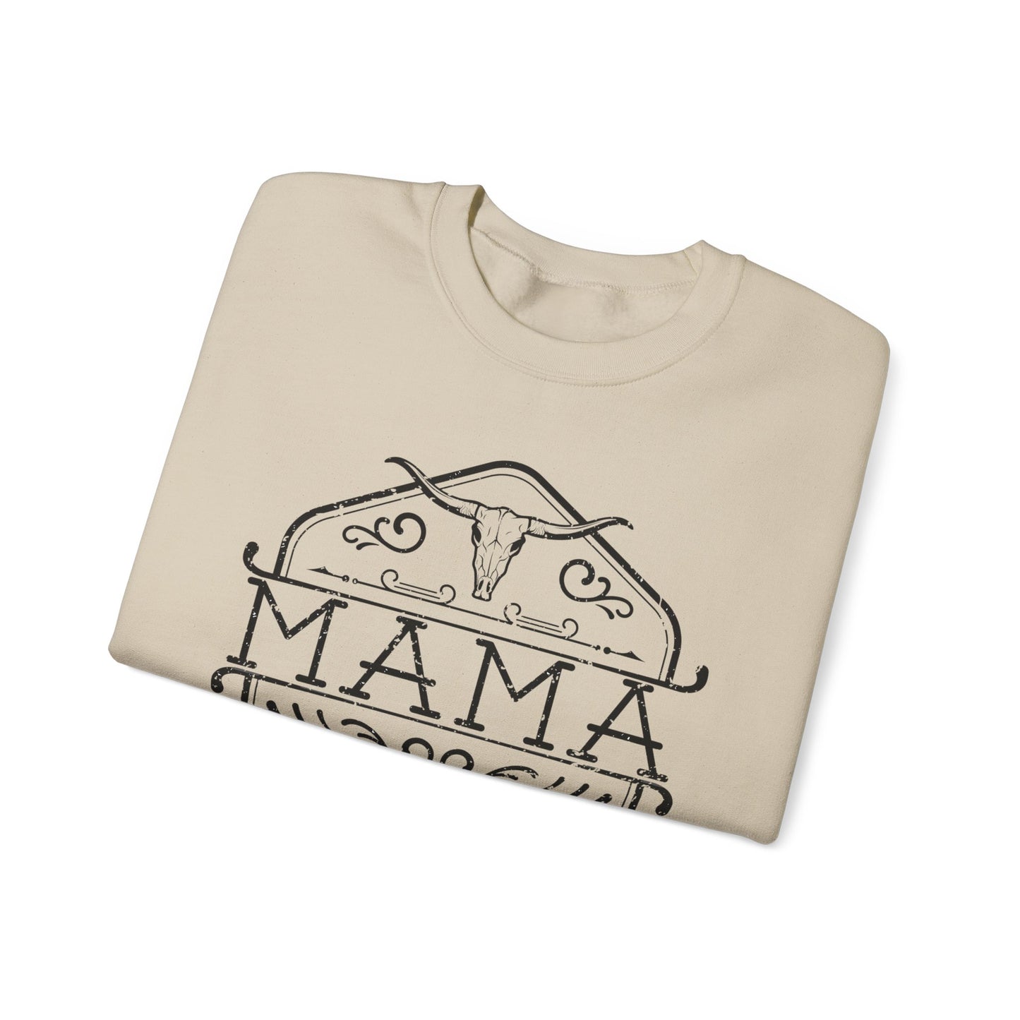 Mama Crewneck Sweatshirt - Cozy & Stylish Mom Gift, Casual Wear for Moms, Perfect for Mother's Day, Birthday, Everyday
