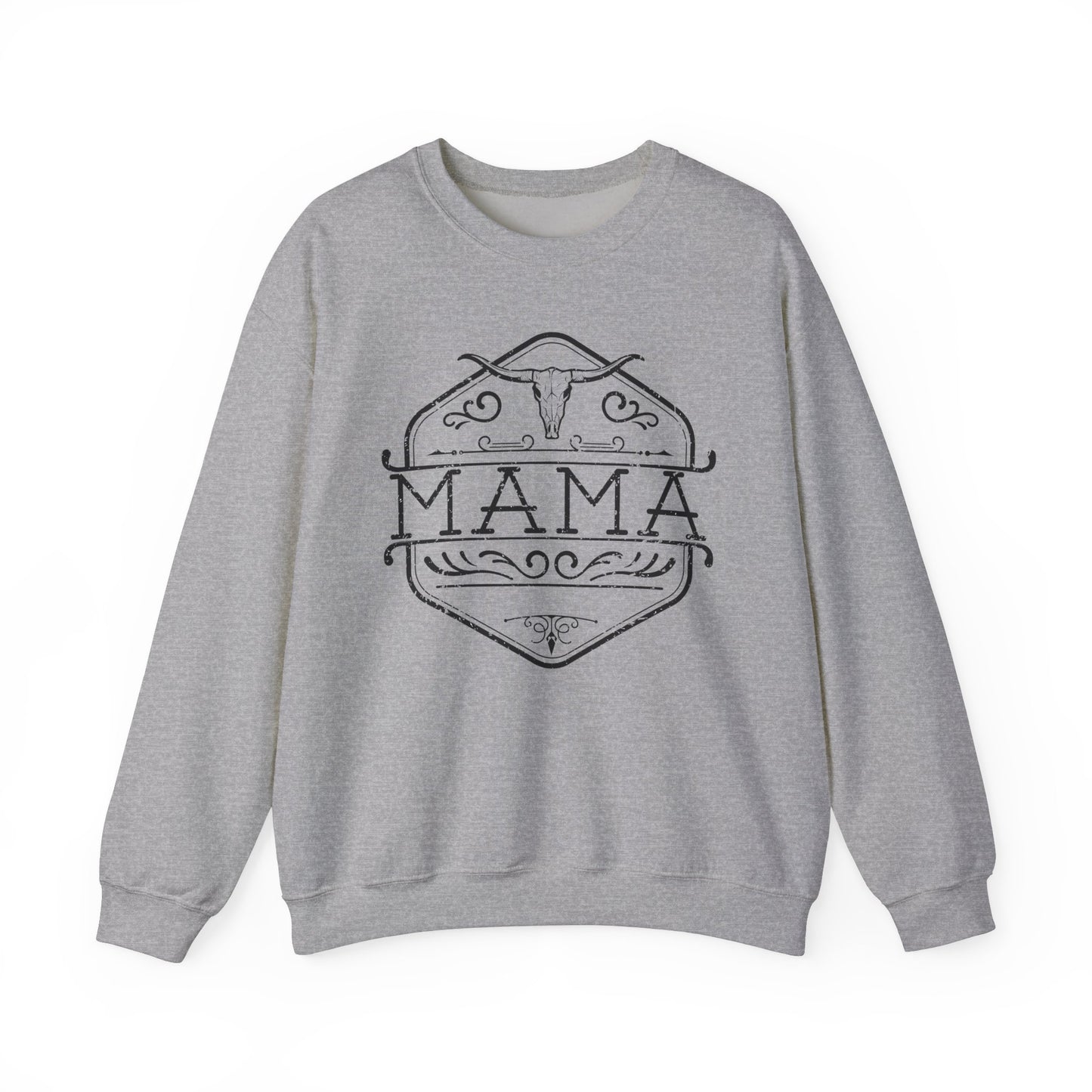 Mama Crewneck Sweatshirt - Cozy & Stylish Mom Gift, Casual Wear for Moms, Perfect for Mother's Day, Birthday, Everyday