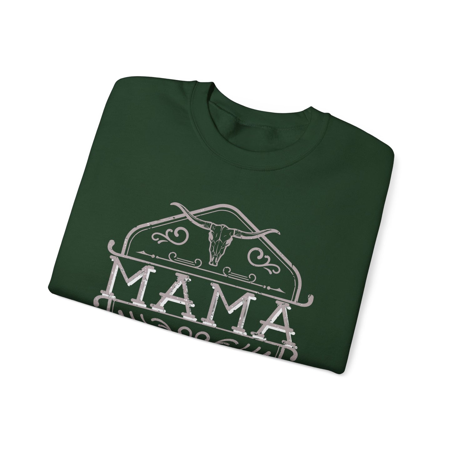 Mama Crewneck Sweatshirt - Cozy & Stylish Mom Gift, Casual Wear for Moms, Perfect for Mother's Day, Birthday, Everyday