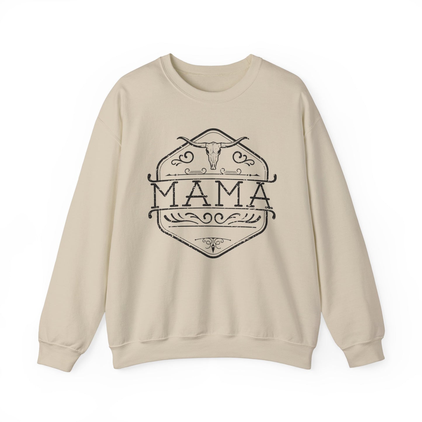 Mama Crewneck Sweatshirt - Cozy & Stylish Mom Gift, Casual Wear for Moms, Perfect for Mother's Day, Birthday, Everyday