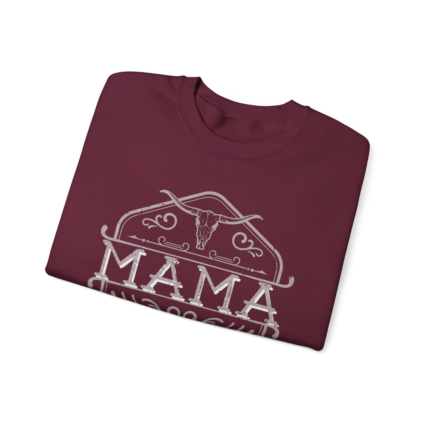 Mama Crewneck Sweatshirt - Cozy & Stylish Mom Gift, Casual Wear for Moms, Perfect for Mother's Day, Birthday, Everyday