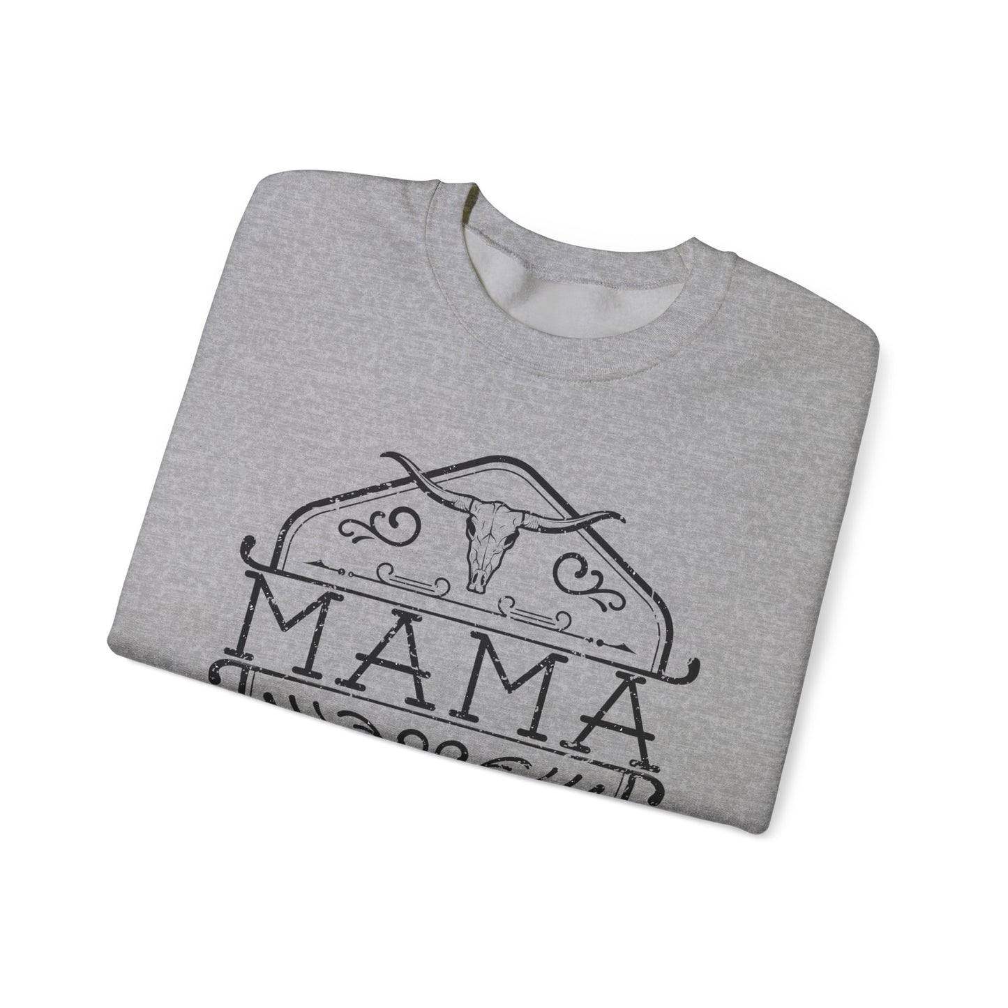 Mama Crewneck Sweatshirt - Cozy & Stylish Mom Gift, Casual Wear for Moms, Perfect for Mother's Day, Birthday, Everyday