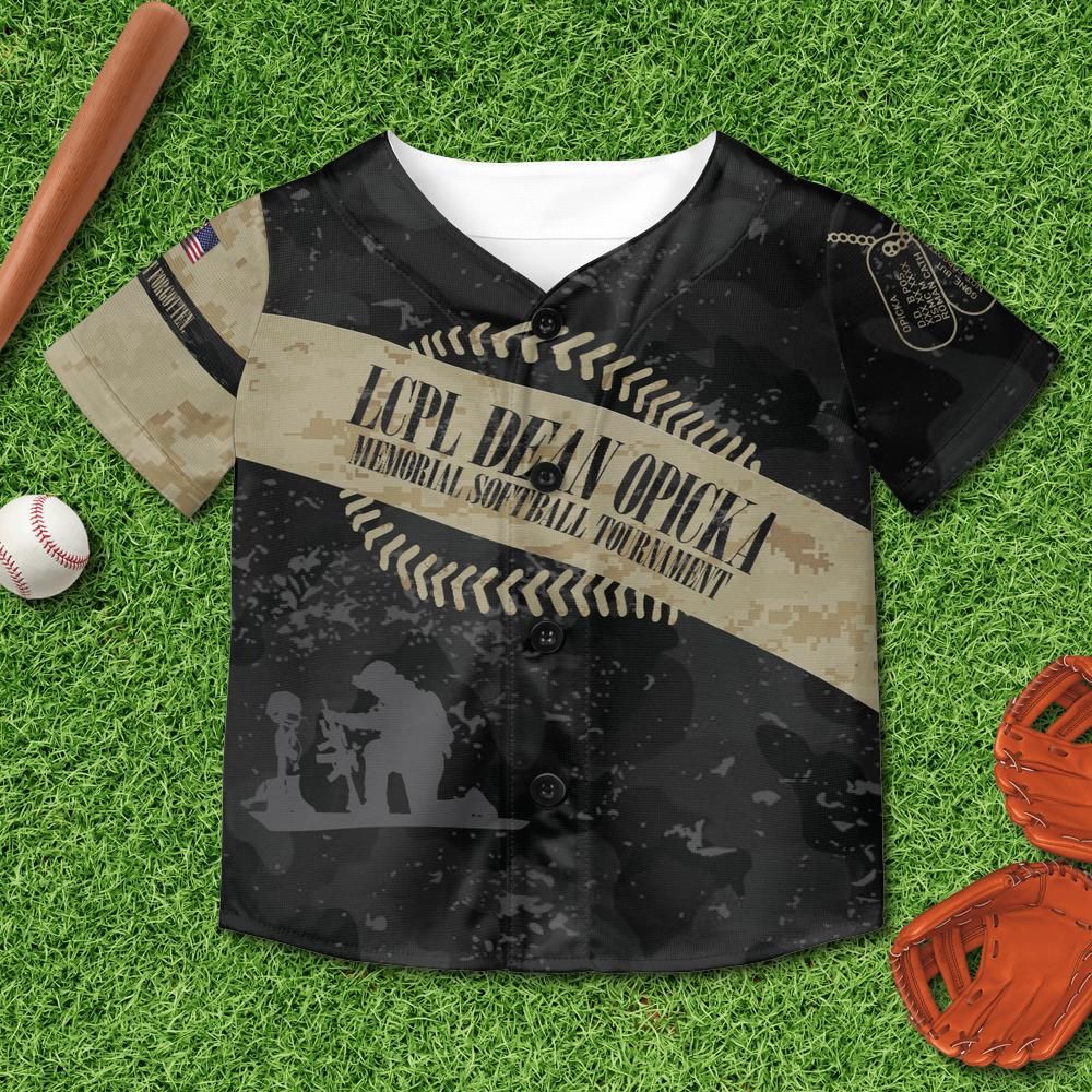 LCPL Dean Opicka 6M - YL Baseball Jersey