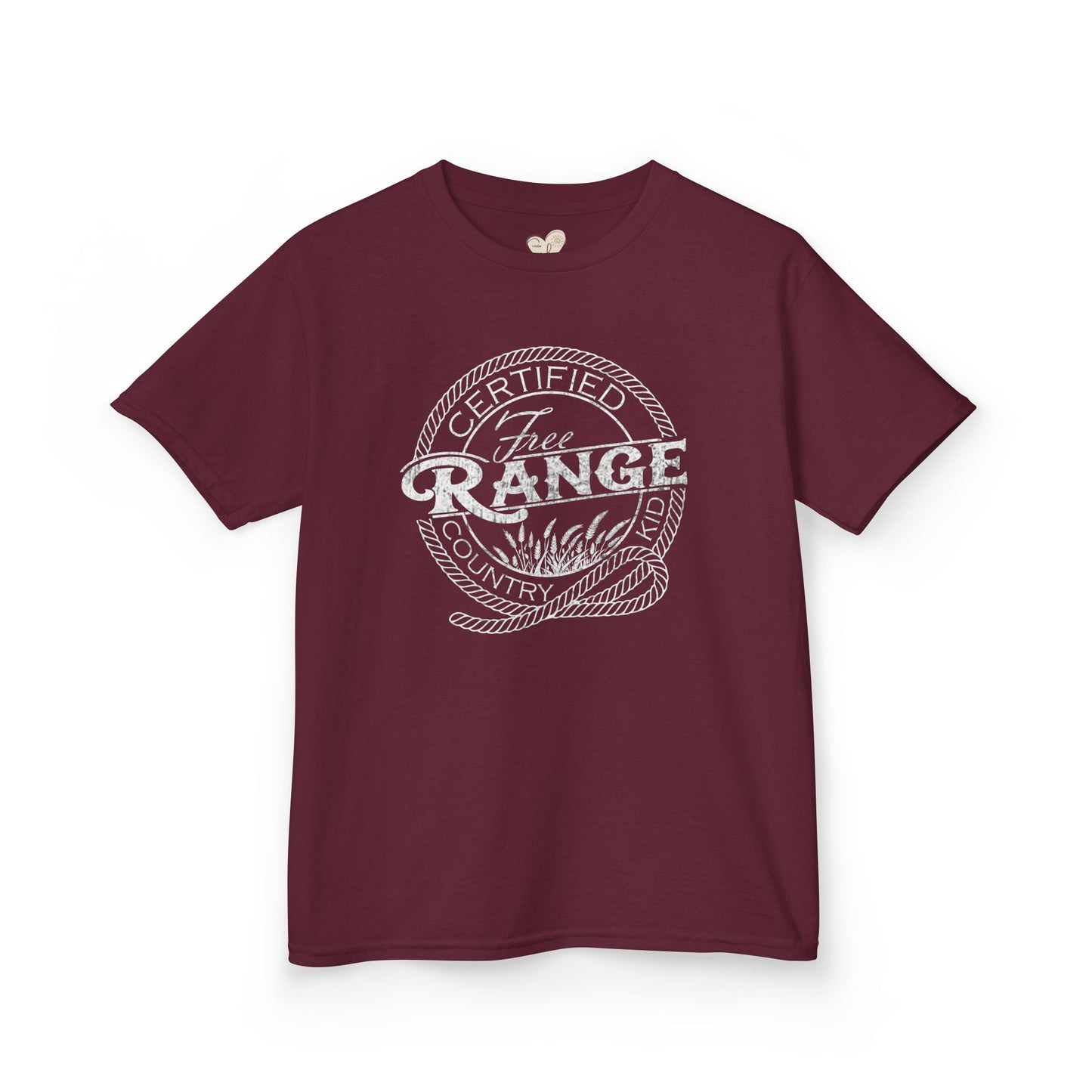 Certified Free Range Kids Tee, Fun Graphic Shirt for Kids, Farm Theme Tee, Perfect for Outdoor Play, Kids Gift