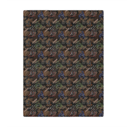 Personalized Name Blanket – Cozy Custom Blanket for Everyone (Farm, Safari, Floral + More Themes)