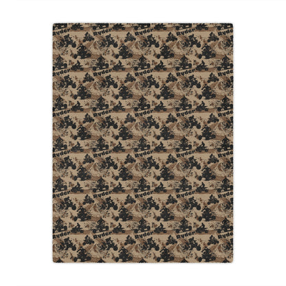 Personalized Name Blanket – Cozy Custom Blanket for Everyone (Farm, Safari, Floral + More Themes)