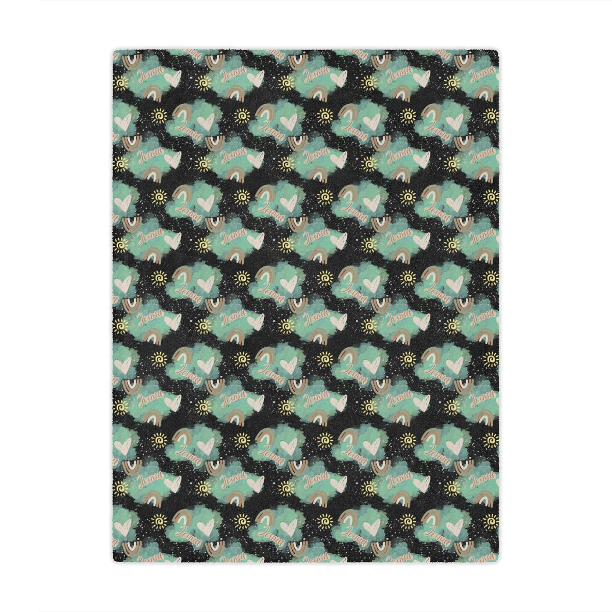 Personalized Name Blanket – Cozy Custom Blanket for Everyone (Farm, Safari, Floral + More Themes)