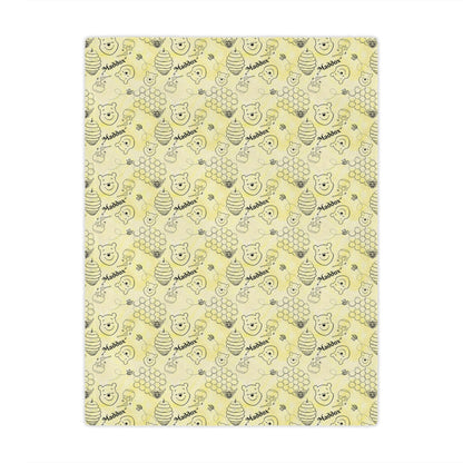 Personalized Name Blanket – Cozy Custom Blanket for Everyone (Farm, Safari, Floral + More Themes)