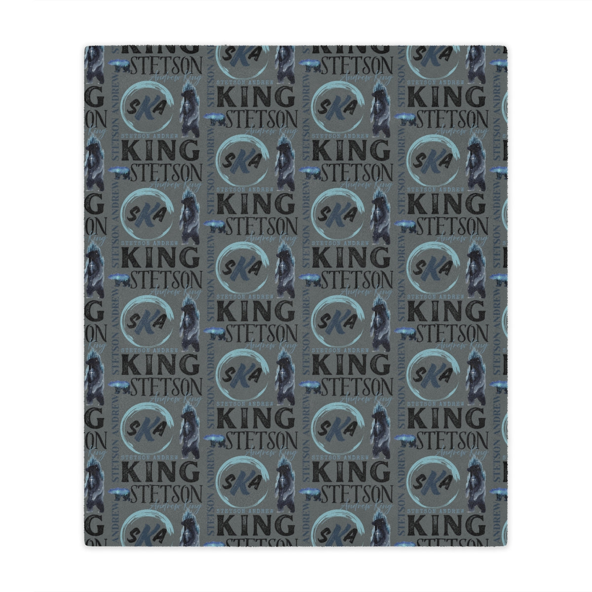 Personalized Name Blanket – Cozy Custom Blanket for Everyone (Farm, Safari, Floral + More Themes)