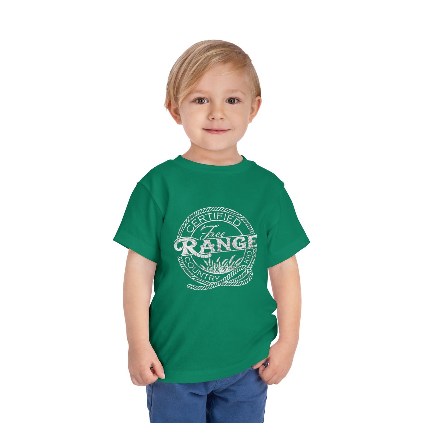 Free Range Toddler Tee, Cute Kids Shirt, Farm Animal Graphic Tee, Playwear, Gift for Baby Shower, Toddler Fashion