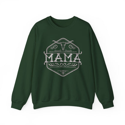 Mama Crewneck Sweatshirt - Cozy & Stylish Mom Gift, Casual Wear for Moms, Perfect for Mother's Day, Birthday, Everyday