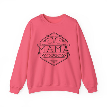 Mama Crewneck Sweatshirt - Cozy & Stylish Mom Gift, Casual Wear for Moms, Perfect for Mother's Day, Birthday, Everyday