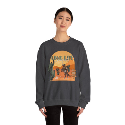 Long Live Cowgirls Unisex Crewneck Sweatshirt