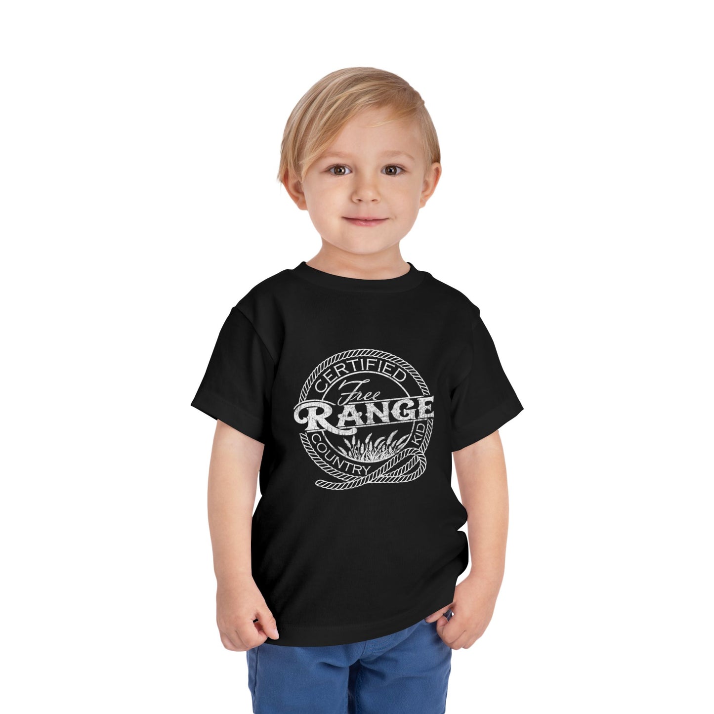 Free Range Toddler Tee, Cute Kids Shirt, Farm Animal Graphic Tee, Playwear, Gift for Baby Shower, Toddler Fashion