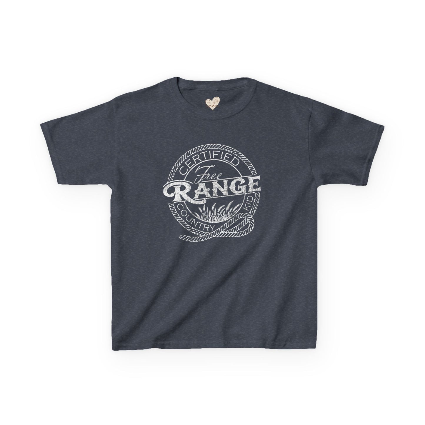 Certified Free Range Kids Tee, Fun Graphic Shirt for Kids, Farm Theme Tee, Perfect for Outdoor Play, Kids Gift