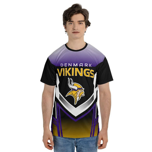 Denmark Vikings Adult T-Shirt