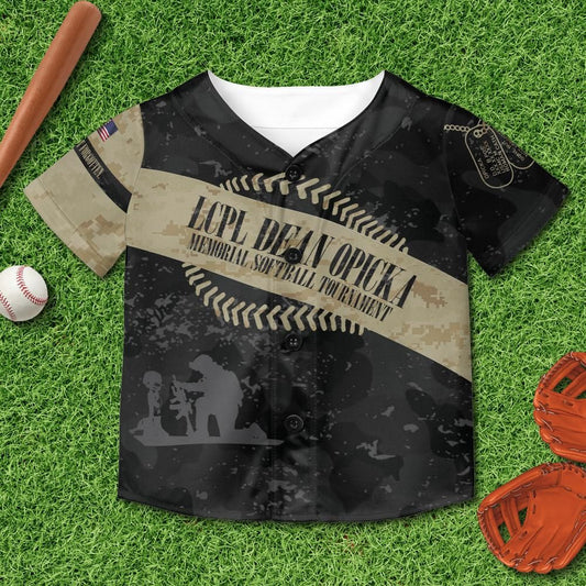 LCPL Dean Opicka 6M - YL Baseball Jersey